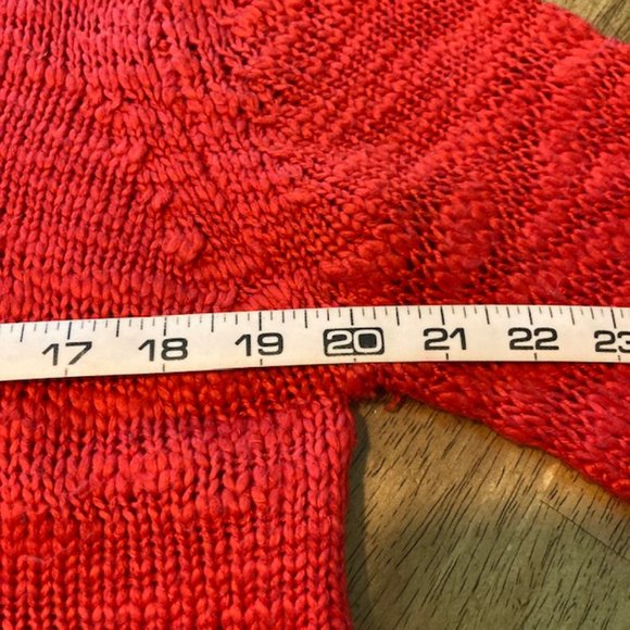 WILLIAM RAST Red Cropped Sweater S - Picture 5 of 7